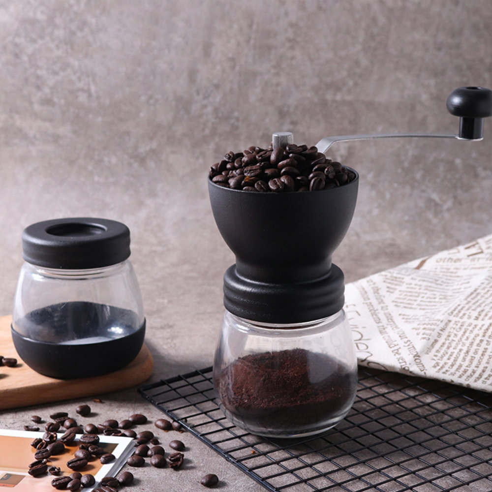 SC0GO Manual Coffee Grinder Set Conical Ceramic Burr Manual Coffee